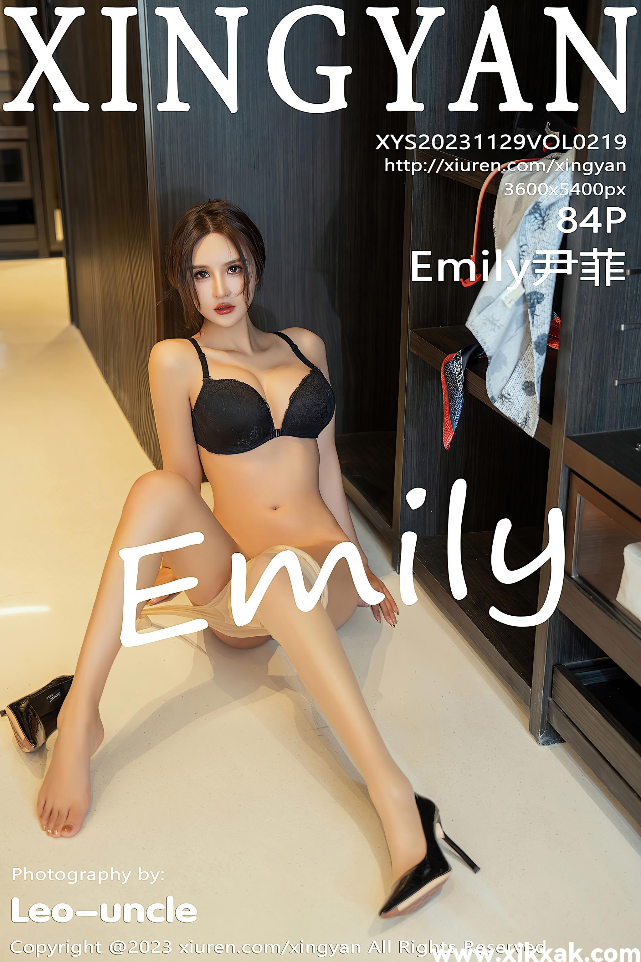 [XINGYAN星颜社]2023.11.29 VOL.219 Emily尹菲[841P／911MB]